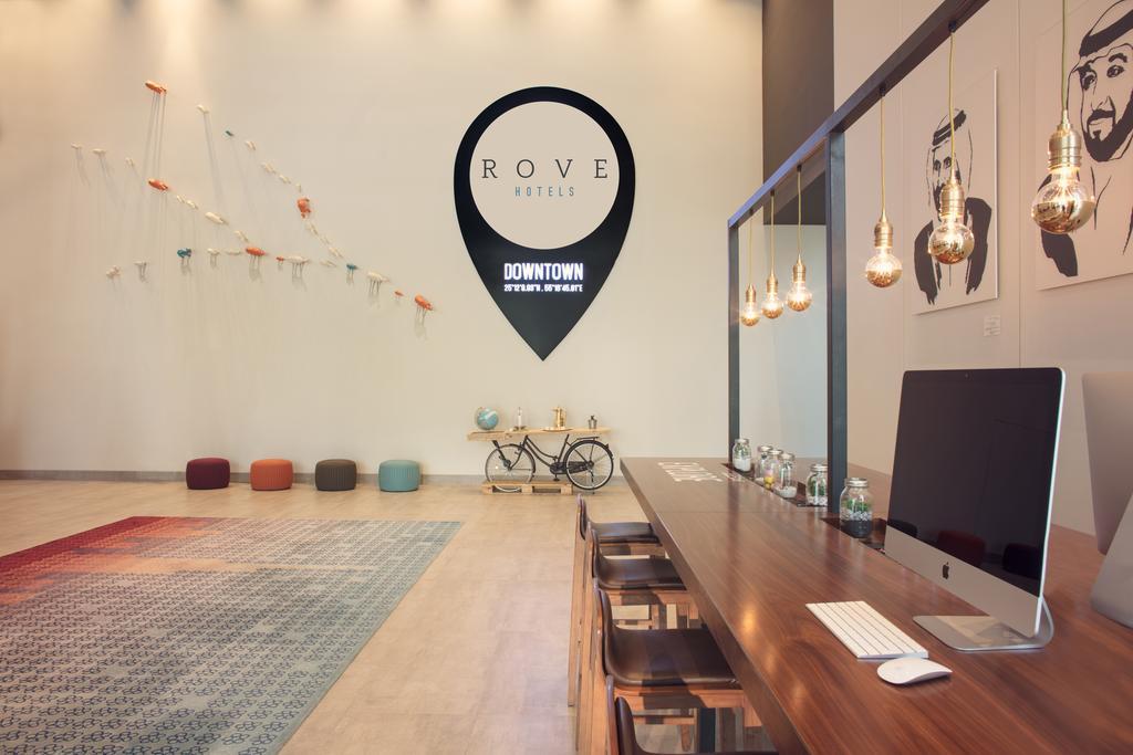 Rove Downtown Hotel Dubai Exterior foto